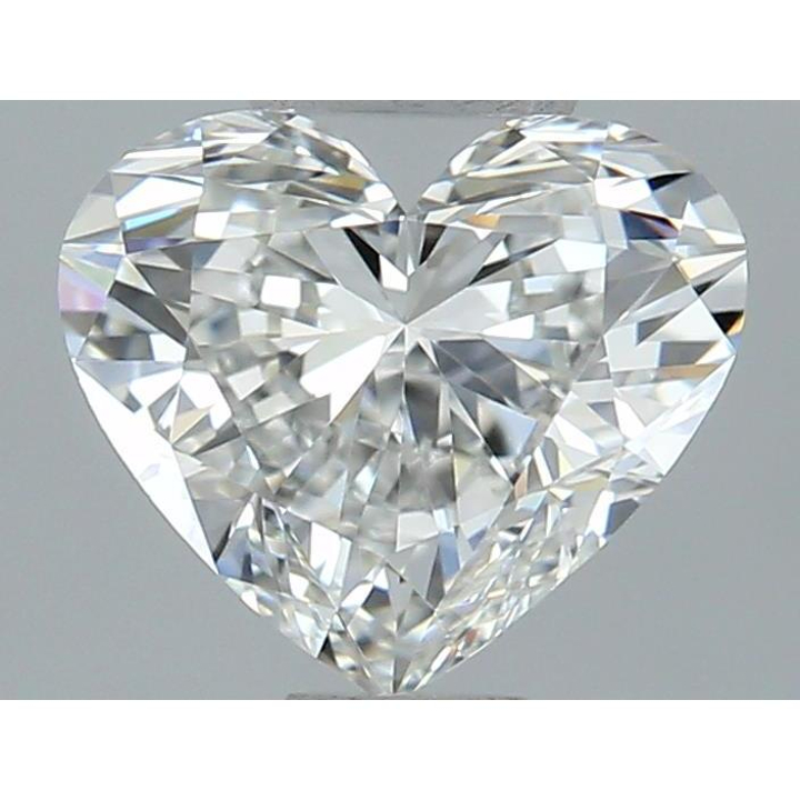 0.78 Carat Heart Loose Diamond, F, VVS1, Super Ideal, GIA Certified | Thumbnail