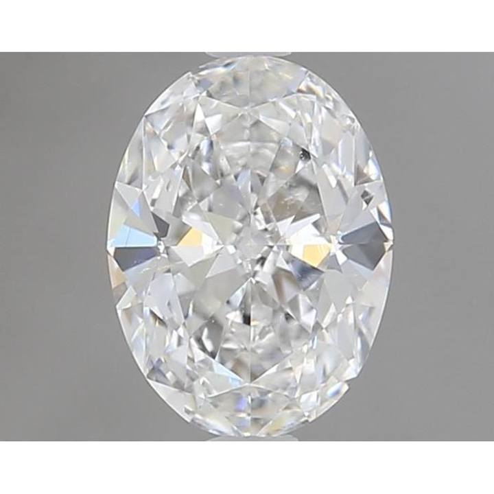 0.53 Carat Oval Loose Diamond, F, SI1, Super Ideal, GIA Certified | Thumbnail