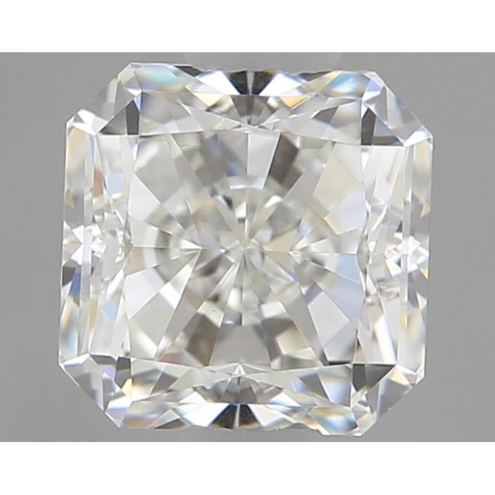 0.53 Carat Radiant Loose Diamond, I, VVS2, Super Ideal, GIA Certified