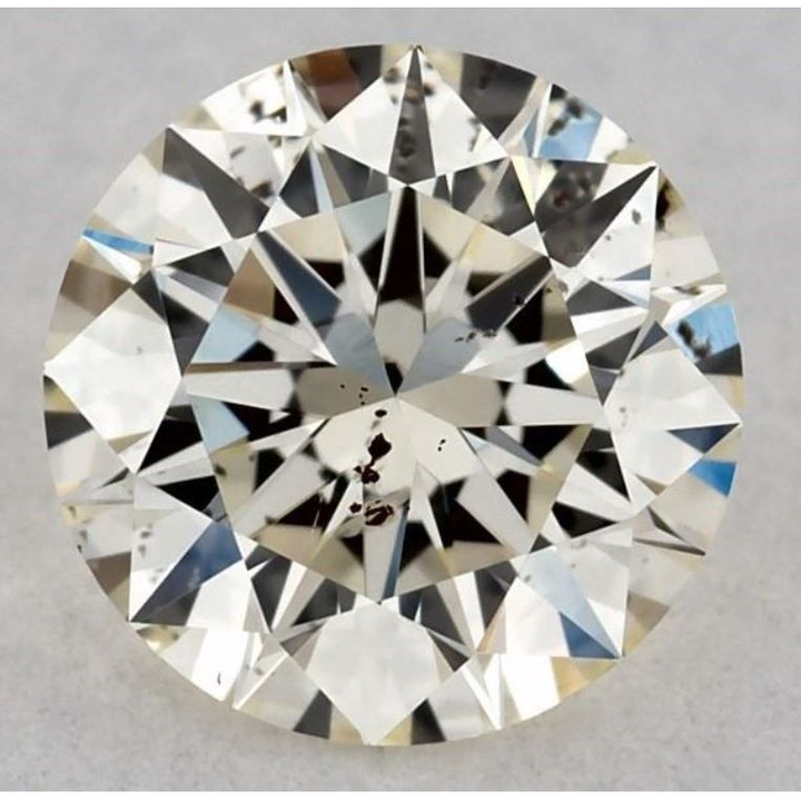 0.40 Carat Round Loose Diamond, N, I1, Super Ideal, GIA Certified