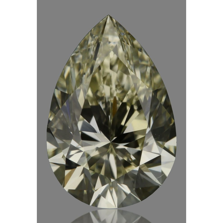 0.71 Carat Pear Loose Diamond, S-T, SI1, Ideal, GIA Certified | Thumbnail