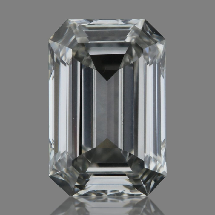 0.41 Carat Emerald Loose Diamond, E, VVS2, Excellent, GIA Certified