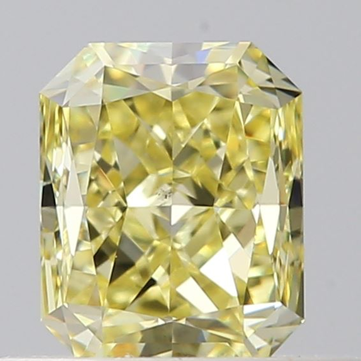 0.51 Carat Radiant Loose Diamond, Y, VS2, Excellent, GIA Certified