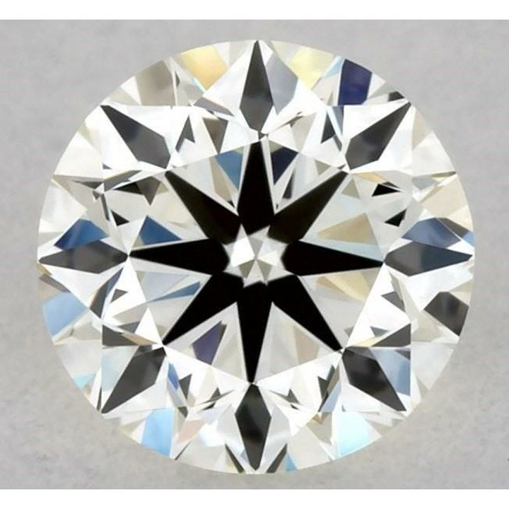 0.45 Carat Round Loose Diamond, K, VVS2, Excellent, GIA Certified