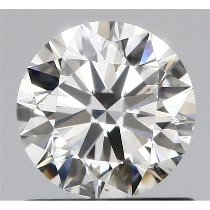 0.70 Carat Round Loose Diamond, I, SI2, Ideal, GIA Certified | Thumbnail
