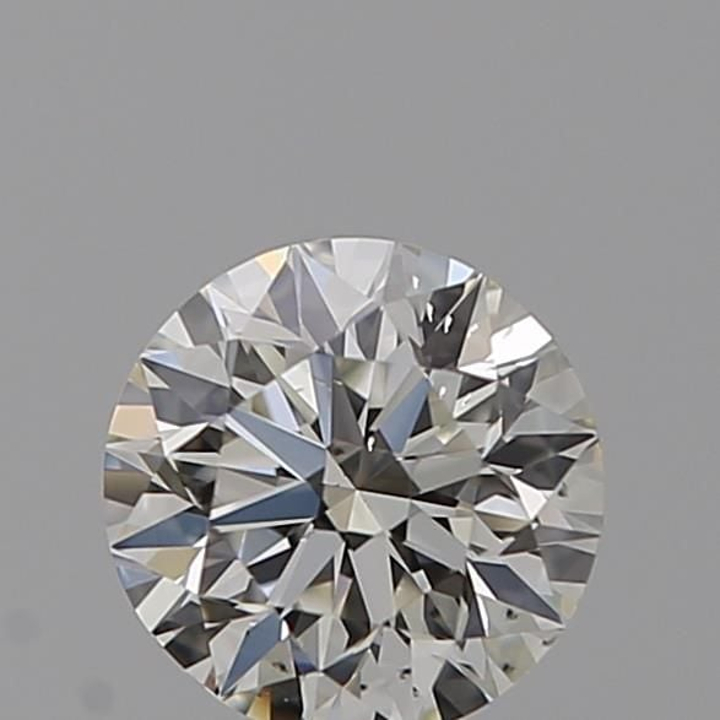 0.50 Carat Round Loose Diamond, J, VS2, Ideal, GIA Certified