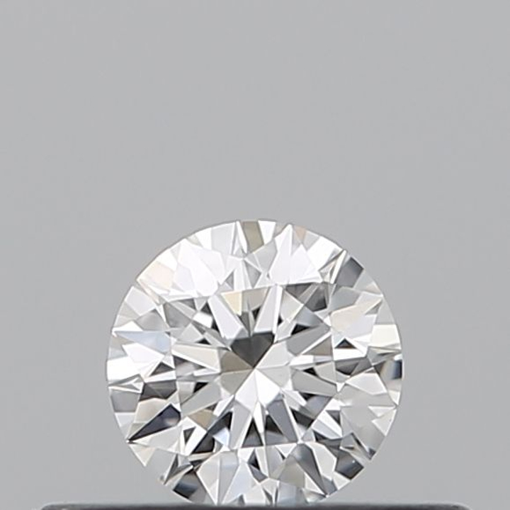 0.22 Carat Round Loose Diamond, E, VVS2, Super Ideal, GIA Certified