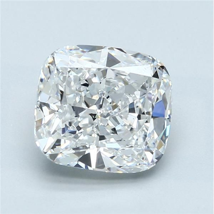 3.02 Carat Cushion Loose Diamond, E, SI1, Super Ideal, GIA Certified
