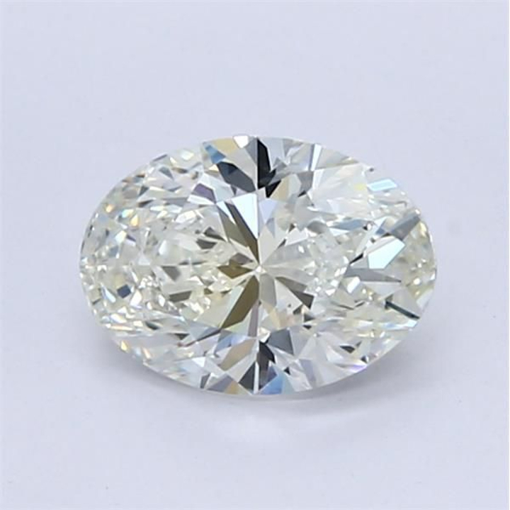 0.80 Carat Oval Loose Diamond, I, VVS1, Ideal, GIA Certified | Thumbnail