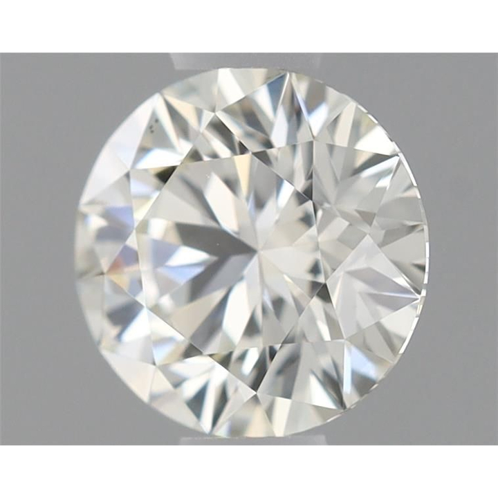 0.46 Carat Round Loose Diamond, K, VS2, Super Ideal, GIA Certified