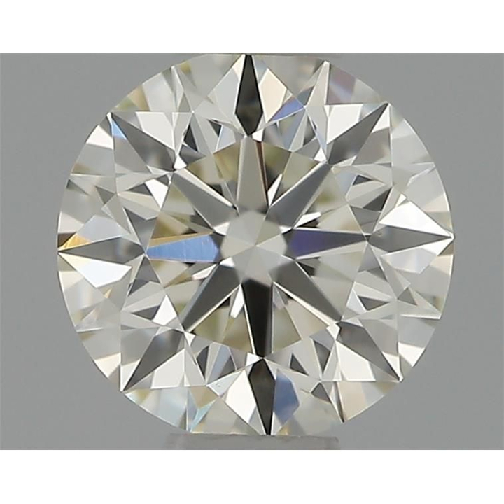 0.33 Carat Round Loose Diamond, K, VVS2, Super Ideal, GIA Certified