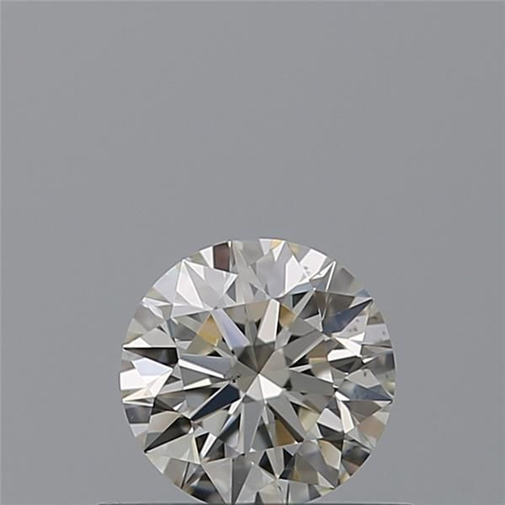 0.42 Carat Round Loose Diamond, J, VS2, Super Ideal, GIA Certified