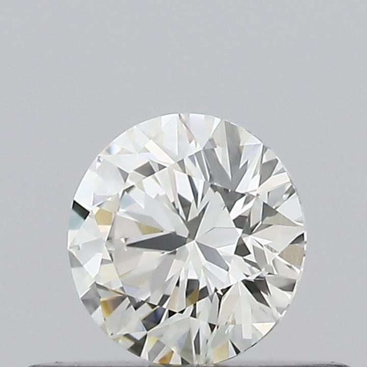 0.30 Carat Round Loose Diamond, K, VVS2, Super Ideal, GIA Certified