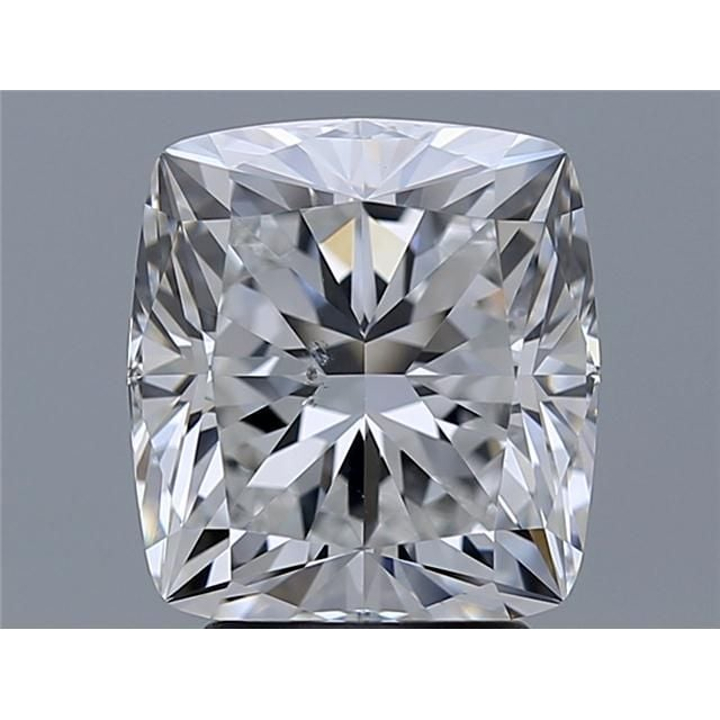 3.02 Carat Cushion Loose Diamond, E, SI1, Ideal, GIA Certified | Thumbnail