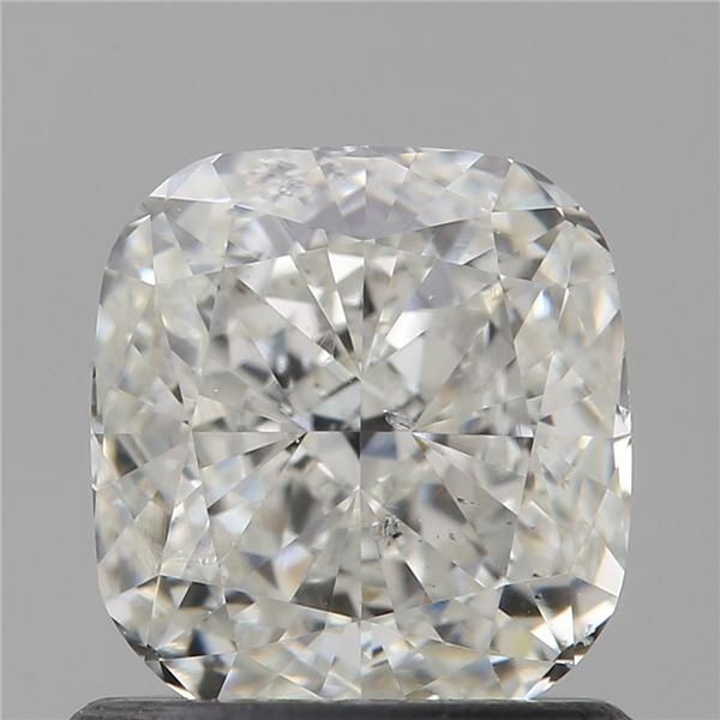 0.90 Carat Cushion Loose Diamond, H, SI2, Super Ideal, GIA Certified