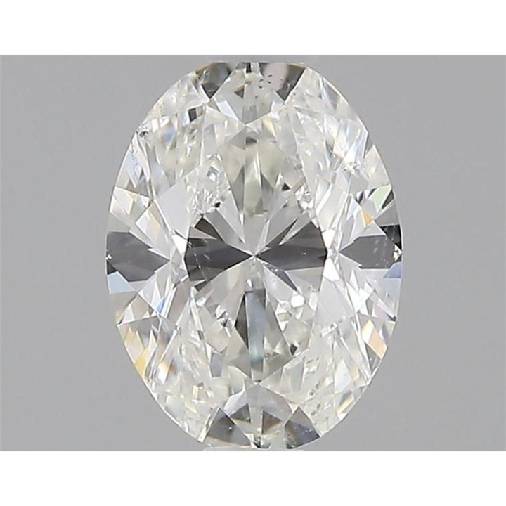 0.51 Carat Oval Loose Diamond, H, SI1, Very Good, GIA Certified | Thumbnail