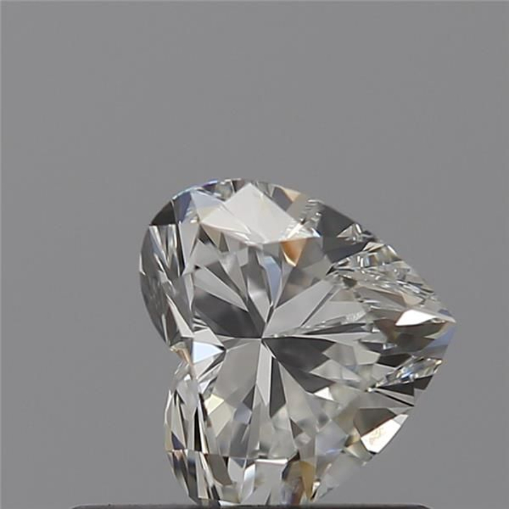 0.42 Carat Heart Loose Diamond, G, VVS1, Super Ideal, GIA Certified