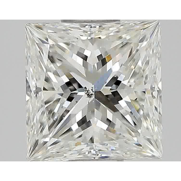 1.52 Carat Princess Loose Diamond, I, SI2, Ideal, GIA Certified