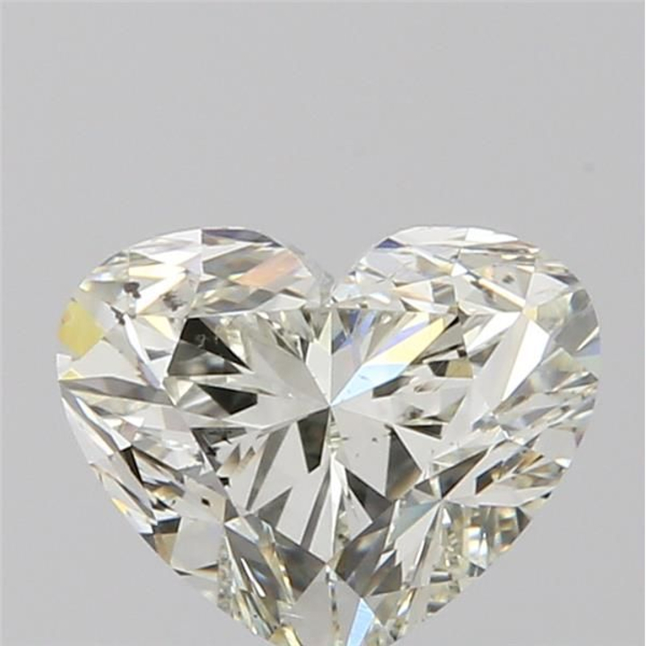 1.05 Carat Heart Loose Diamond, K, SI1, Ideal, GIA Certified | Thumbnail