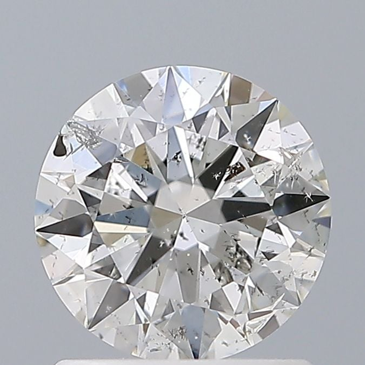 1.00 Carat Round Loose Diamond, F, I1, Super Ideal, GIA Certified