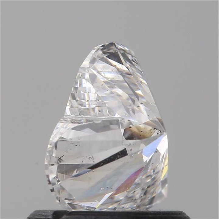 0.91 Carat Heart Loose Diamond, E, SI2, Ideal, GIA Certified | Thumbnail