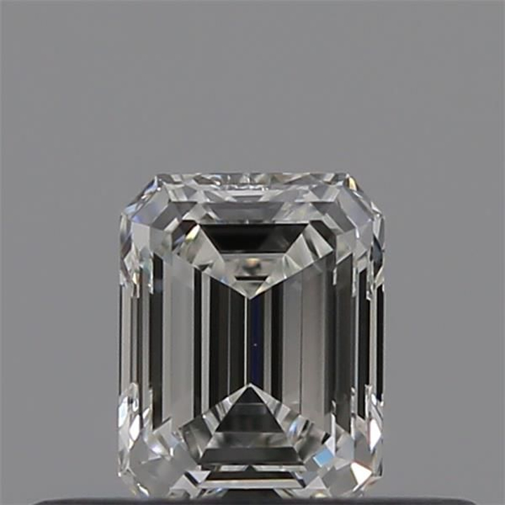 0.27 Carat Emerald Loose Diamond, F, VVS1, Super Ideal, GIA Certified