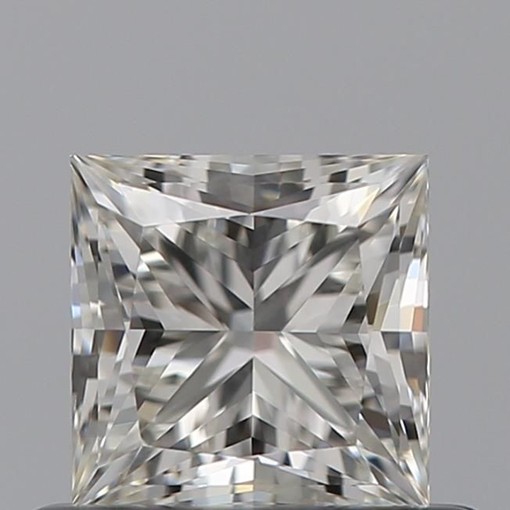 0.54 Carat Princess Loose Diamond, I, VVS1, Super Ideal, GIA Certified | Thumbnail