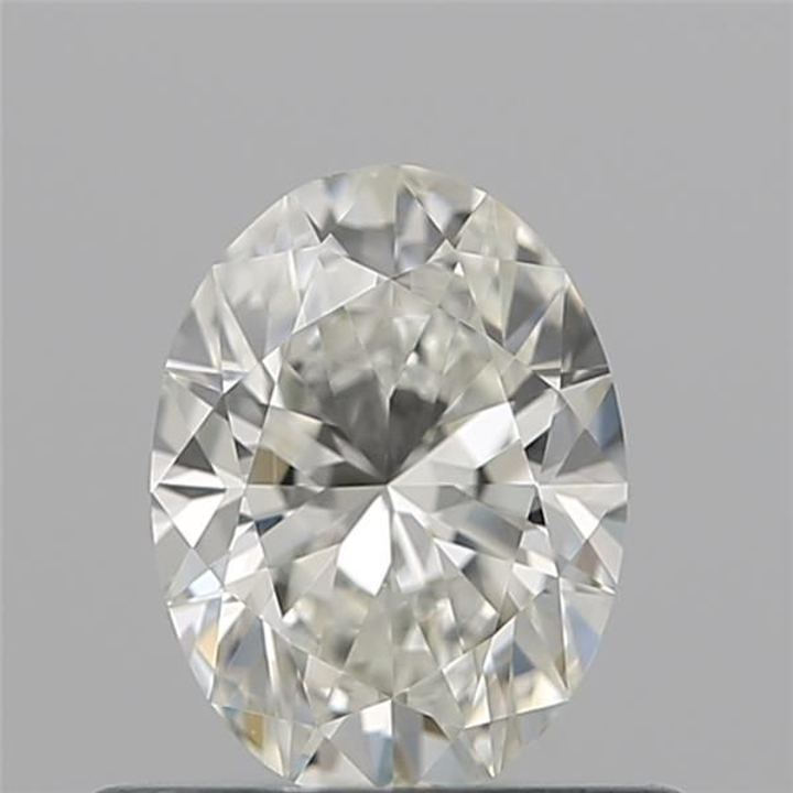 0.51 Carat Oval Loose Diamond, K, VVS1, Super Ideal, GIA Certified | Thumbnail