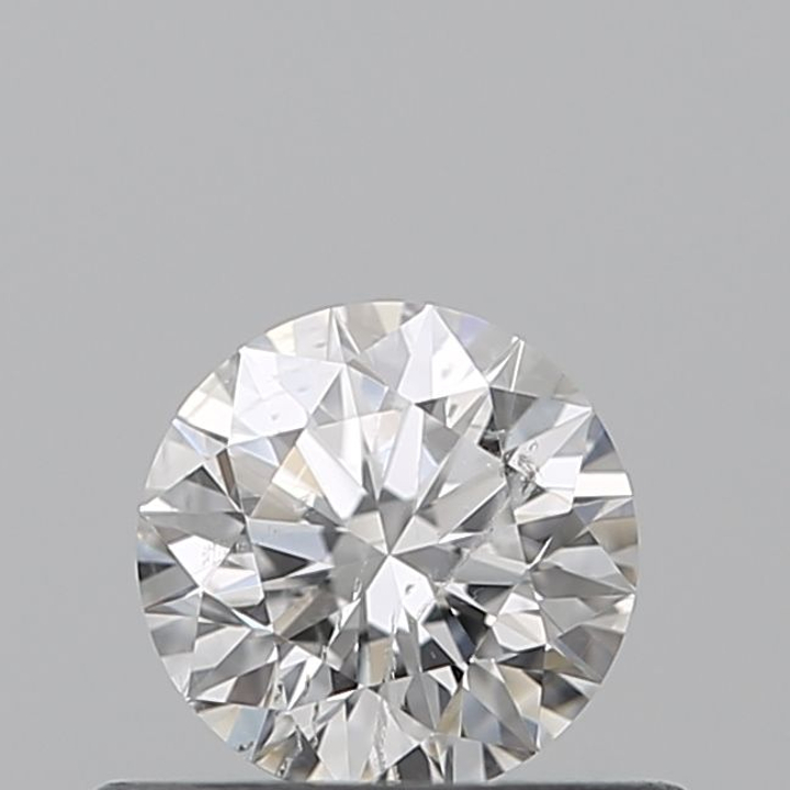 0.43 Carat Round Loose Diamond, E, I1, Super Ideal, GIA Certified | Thumbnail