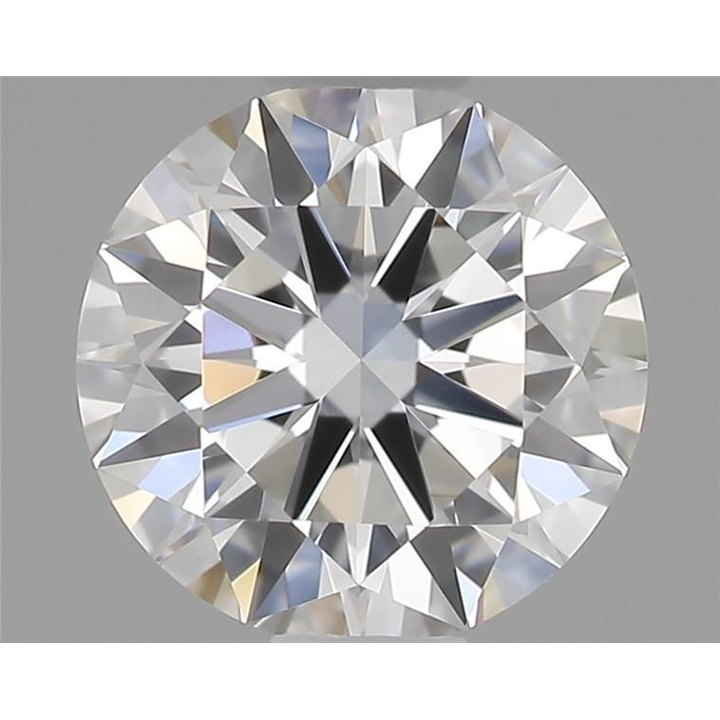 0.40 Carat Round Loose Diamond, H, VVS2, Ideal, GIA Certified
