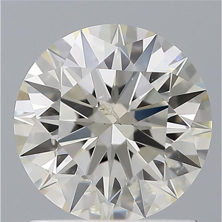 1.01 Carat Round Loose Diamond, K, I1, Super Ideal, GIA Certified