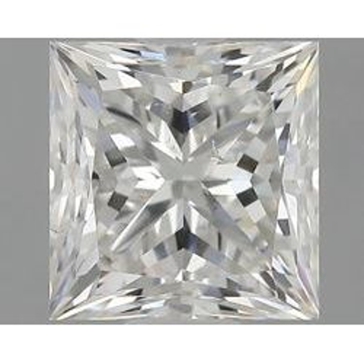 0.90 Carat Princess Loose Diamond, H, SI2, Ideal, GIA Certified | Thumbnail
