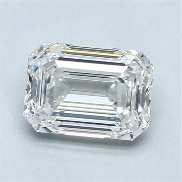 1.20 Carat Emerald Loose Diamond, D, VVS2, Super Ideal, GIA Certified | Thumbnail