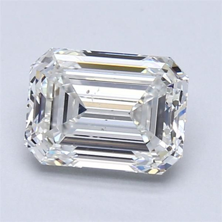 1.71 Carat Emerald Loose Diamond, G, SI1, Super Ideal, GIA Certified