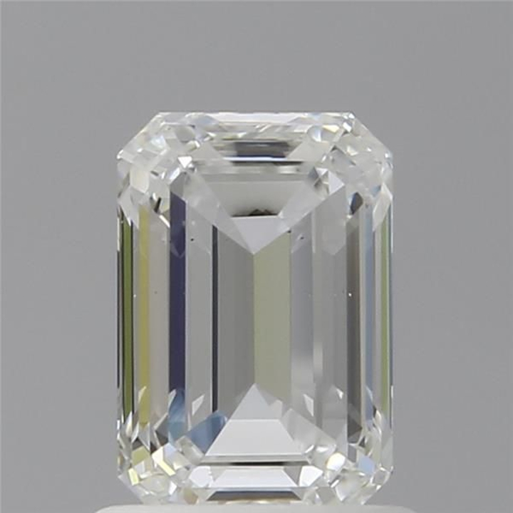 1.00 Carat Emerald Loose Diamond, F, VS2, Super Ideal, GIA Certified