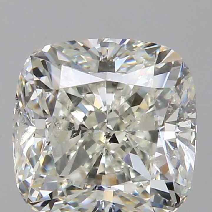 0.91 Carat Cushion Loose Diamond, K, SI2, Ideal, GIA Certified | Thumbnail