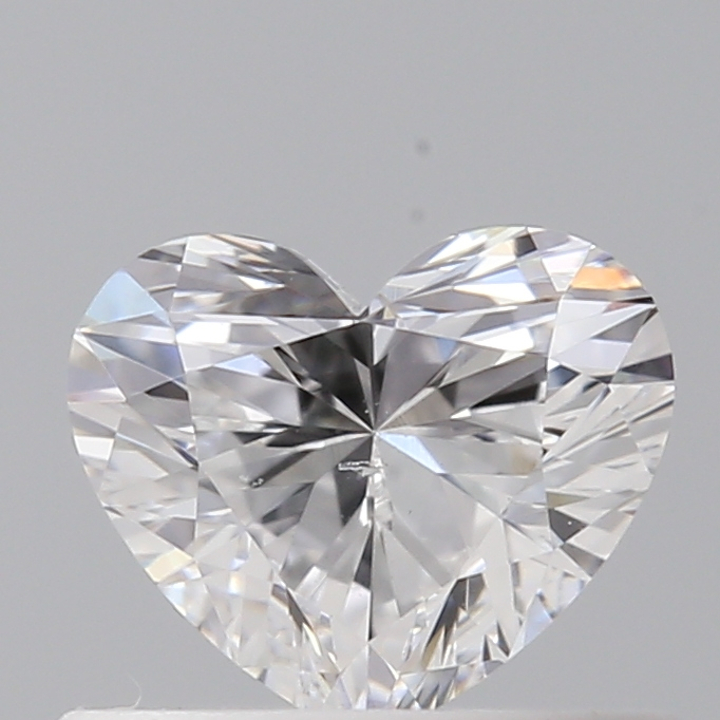 0.43 Carat Heart Loose Diamond, D, SI1, Ideal, GIA Certified