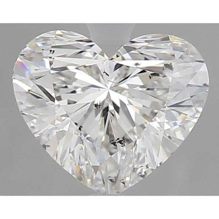 2.05 Carat Heart Loose Diamond, G, SI2, Super Ideal, GIA Certified | Thumbnail