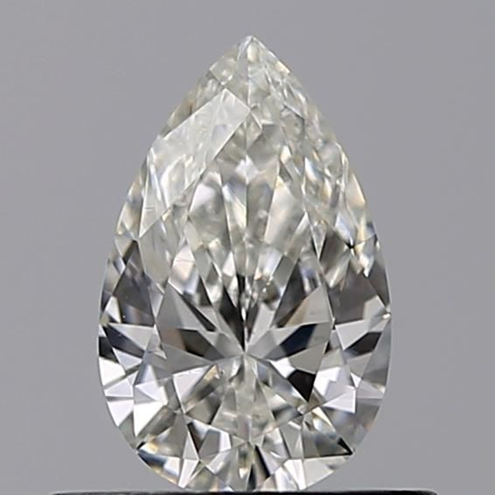 0.51 Carat Pear Loose Diamond, H, VS2, Ideal, GIA Certified