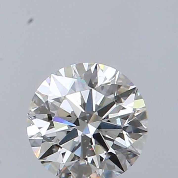 0.32 Carat Round Loose Diamond, I, VVS2, Super Ideal, GIA Certified