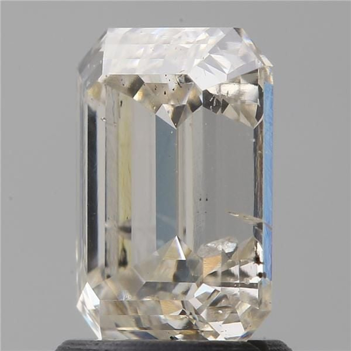 2.02 Carat Emerald Loose Diamond, K, I1, Excellent, GIA Certified | Thumbnail