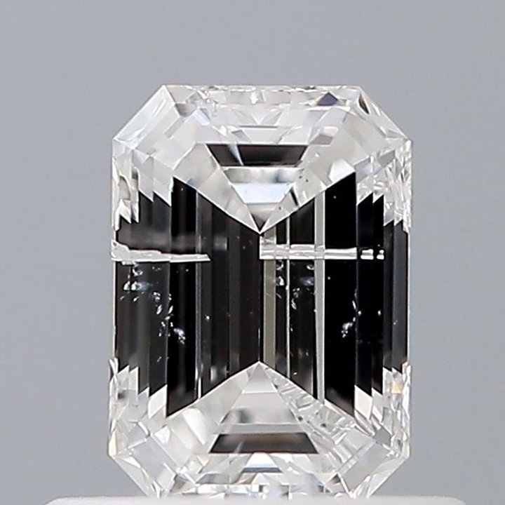0.50 Carat Emerald Loose Diamond, D, I1, Ideal, GIA Certified