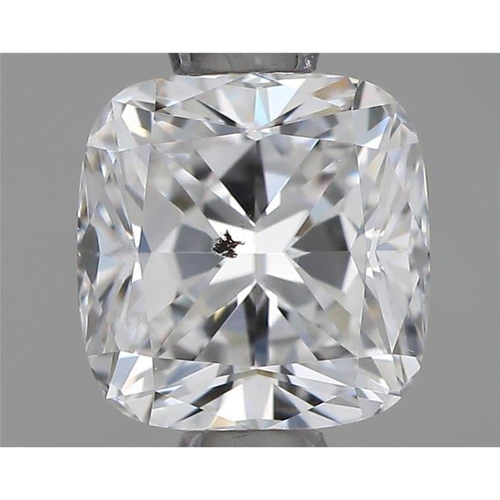 0.70 Carat Cushion Loose Diamond, F, SI2, Excellent, GIA Certified | Thumbnail