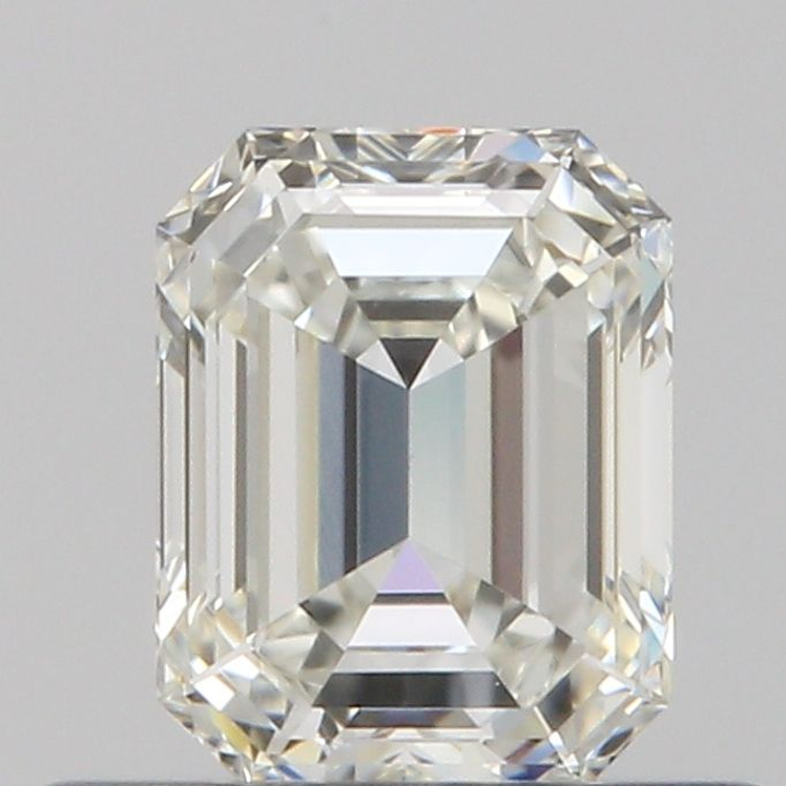 0.45 Carat Emerald Loose Diamond, H, VVS2, Ideal, GIA Certified | Thumbnail