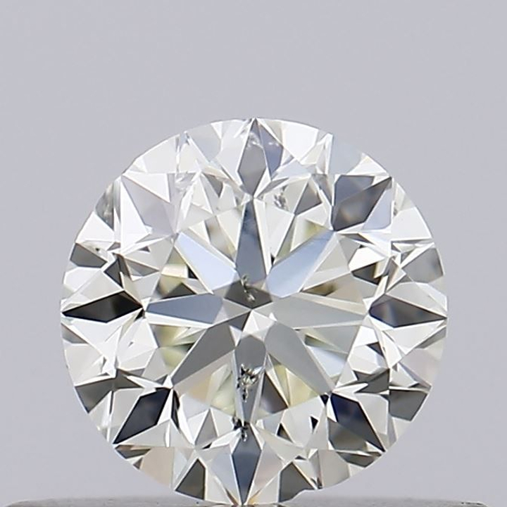 0.40 Carat Round Loose Diamond, L, SI2, Very Good, GIA Certified