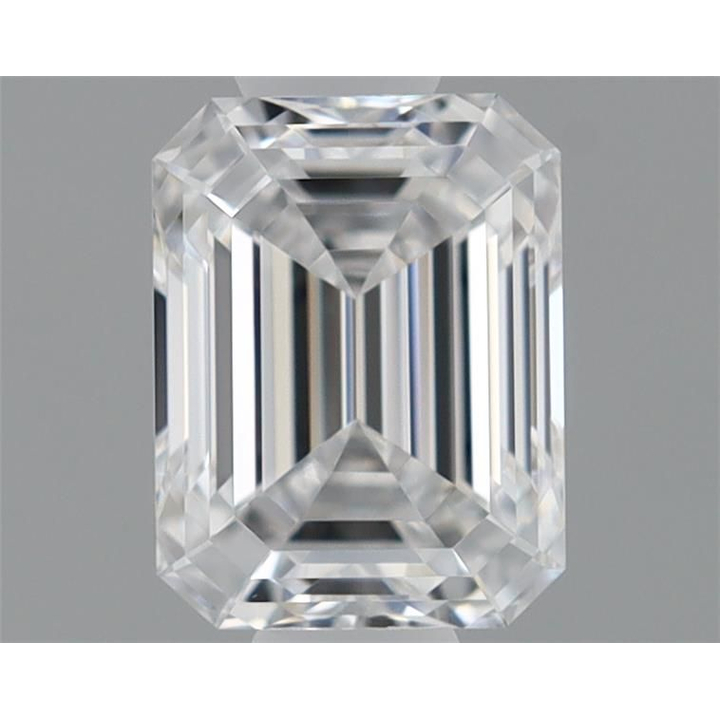 0.51 Carat Emerald Loose Diamond, D, VVS1, Ideal, GIA Certified | Thumbnail
