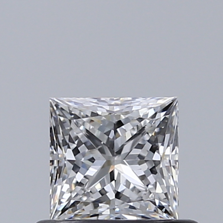 0.50 Carat Princess Loose Diamond, D, VS2, Super Ideal, GIA Certified