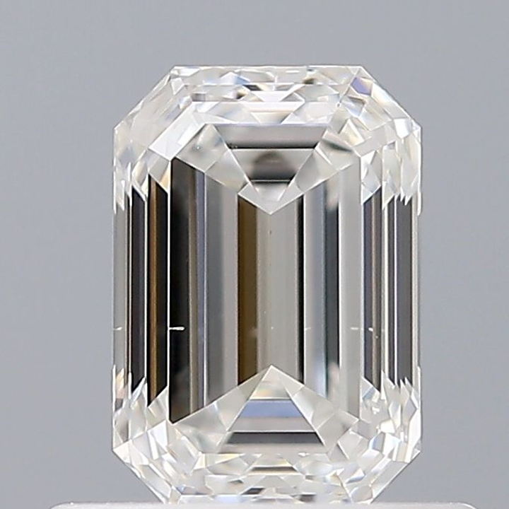 0.60 Carat Emerald Loose Diamond, F, VS2, Ideal, GIA Certified