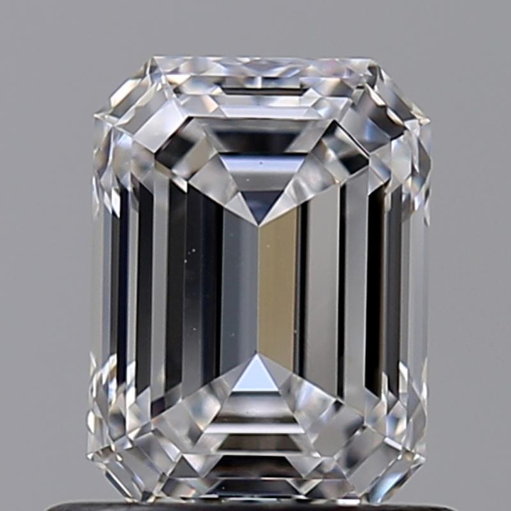 0.82 Carat Emerald Loose Diamond, D, IF, Ideal, GIA Certified