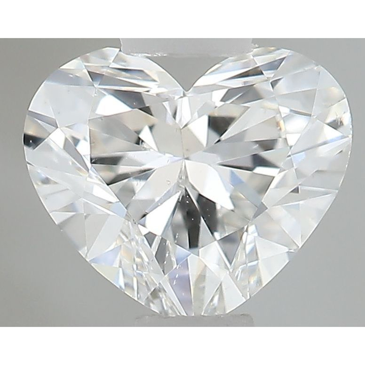 0.41 Carat Heart Loose Diamond, G, SI1, Ideal, GIA Certified | Thumbnail
